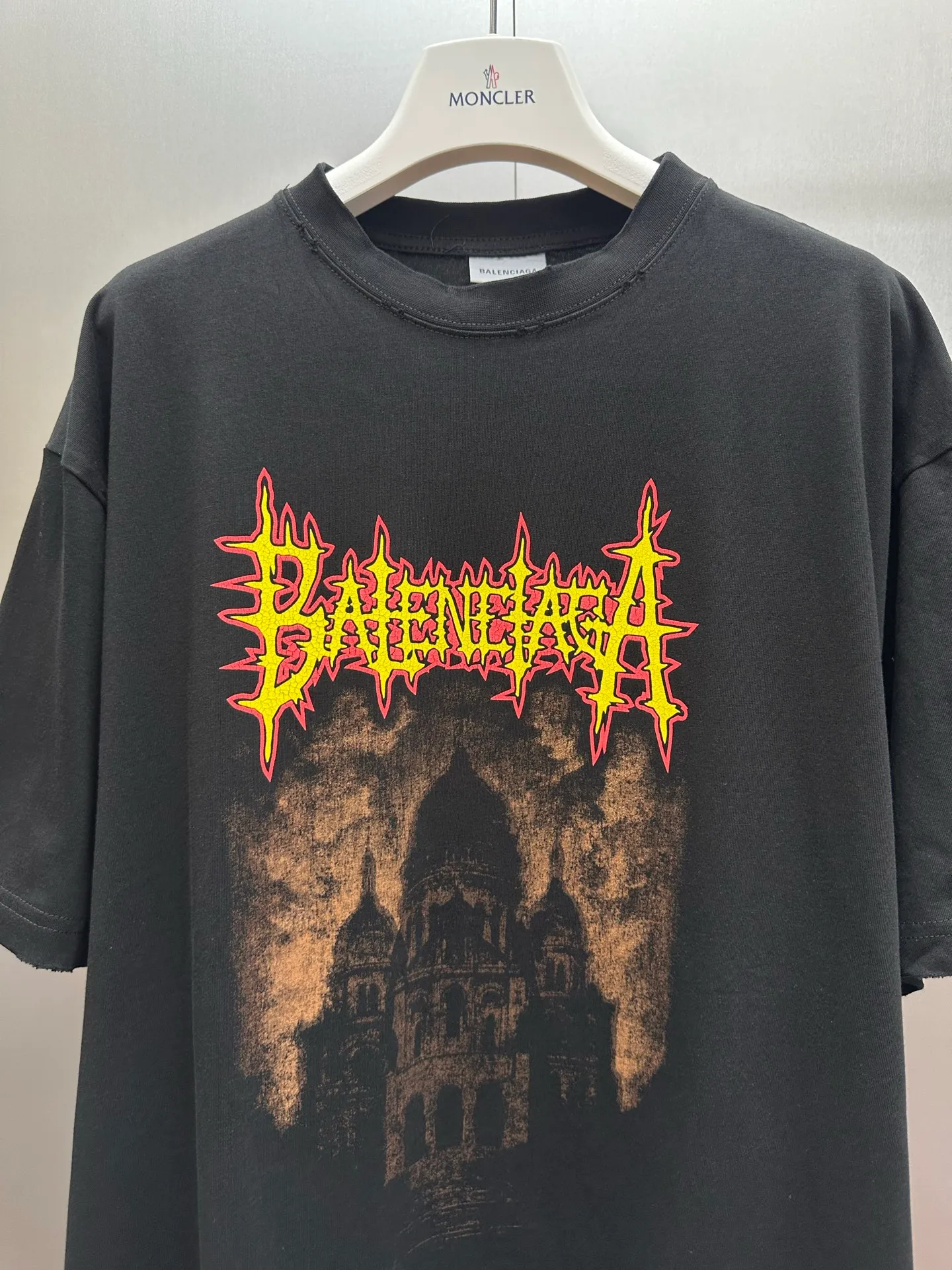 🔥P140💰BALENCIAGA 26SS Sacre Coeur T Authentic 7200 ，40 100% 210 ，1*1 280 、 ， ， 1：1 ， Size：S M L XL